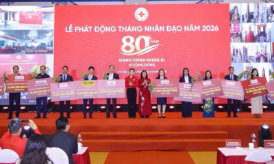 Nam A Bank trao tặng 10 tỷ đồng hưởng ứng Tháng Nhân đạo năm 2026