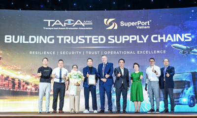 Việt Nam SuperPort® của bầu Hiển đại cấp độ an ninh cơ sở cao nhấy theo tiêu chuẩn TAPA