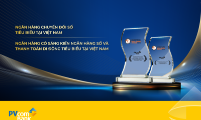 PVcomBank được vinh danh với hai giải thưởng chuyển đổi số uy tín của Tạp chí Asian Banking & Finance (ABF)