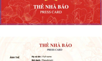 Thay đổi quy trình cấp, đổi, thu hồi thẻ nhà báo từ 1/7