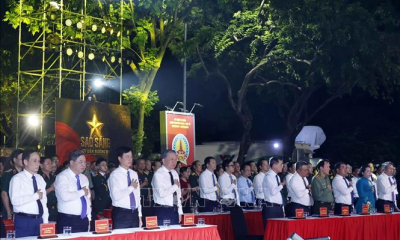 Lãnh đạo Đảng, Nhà nước dự Cầu truyền hình 'Sao sáng dẫn đường' tri ân các Anh hùng liệt sĩ