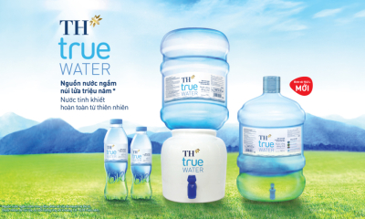 TH ra mắt TH true WATER bình vòi  18,5 L tiện lợi từ nguồn nước ngầm núi lửa triệu năm