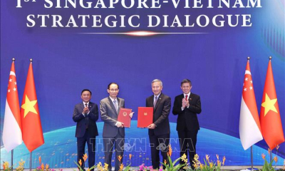 Truyền thông Singapore đưa tin đậm nét về chuyến thăm của Thường trực Ban Bí thư Trần Cẩm Tú