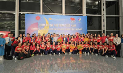 Đoàn Thể thao Việt Nam lên đường chinh phục đấu trường ASIAD 20