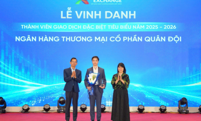 MB được vinh danh là thành viên giao dịch đặc biệt tiêu biểu trên thị trường trái phiếu