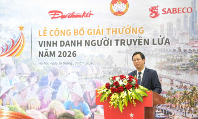 SABECO cùng Mặt trận Tổ quốc Việt Nam vinh danh Người Truyền Lửa 2026