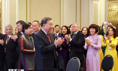 Tổng Bí thư, Chủ tịch nước Tô Lâm và Phu nhân gặp đại diện cộng đồng người Việt Nam tại châu Âu