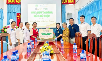 Mùa yêu thương – Mùa kỳ diệu đến với Bệnh viện Sản nhi An Giang