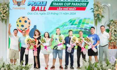 Giải Pickleball tranh Cúp Paradise khuấy động thị trấn huyện biên giới Đức Cơ