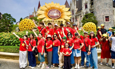Sun World Ba Na Hills đón lượng khách kỷ lục dịp Giỗ Tổ Hùng Vương