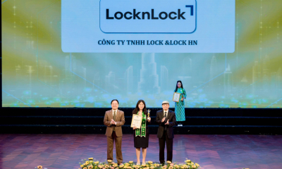 LocknLock khẳng định uy tín với giải thưởng Top 10 Thương hiệu tiêu biểu châu Á – Thái Bình Dương