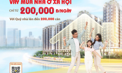 Dễ dàng mua nhà ở xã hội: Trả góp chỉ 200.000 đồng/ngày cùng HDBank