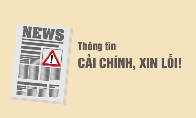 Thông tin cải chính