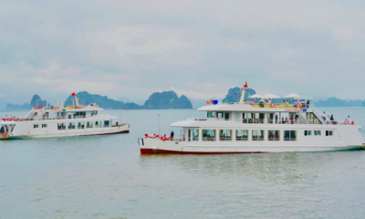Khai trương 2 tàu du lịch cao cấp phục vụ khách tham quan Vịnh Bái Tử Long