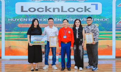 LocknLock phát huy trách nhiệm xã hội qua chương trình thiện nguyện tại Vĩnh Phúc