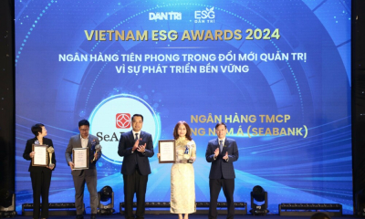 SeABank được vinh danh “Ngân hàng tiên phong trong đổi mới quản trị vì sự phát triển bền vững” tại Vietnam ESG Awards