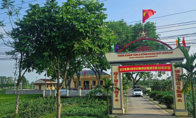 Thôn Xuân Tân 2 chuyển mình mạnh mẽ, xây dựng nông thôn mới kiểu mẫu