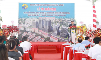 Hà Nội: Tái khởi công đường Vành đai 2,5 đoạn Đầm Hồng - Quốc lộ 1A