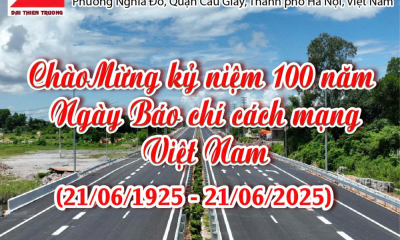 Công ty Cổ phần Đại Thiên Trường: Gửi lời chúc nhân Ngày Báo chí cách mạng Việt Nam 21/6