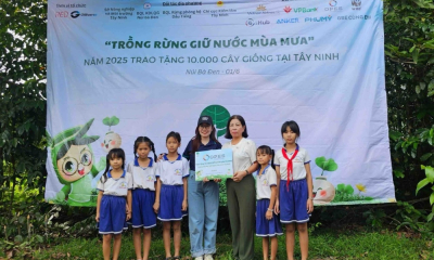 Hưởng ứng ngày môi trường thế giới, OPES trao tặng gần 1.300 cây giống tại tỉnh Tây Ninh
