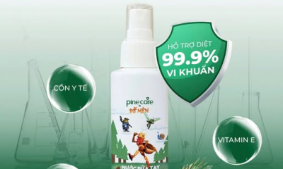 Nước rửa tay diệt khuẩn 99,9% từ tinh dầu thiên nhiên của PineCare