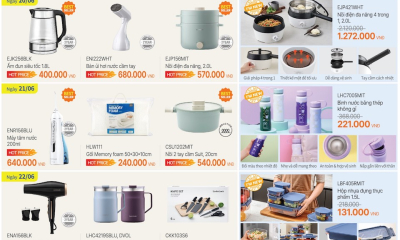 Mua sắm thả ga, nhận quà cực xịn với ưu đãi lên đến 50%++ cùng LocknLock Brand Day