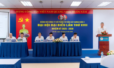 Đại hội Đảng bộ EVNPECC1 nhiệm kỳ 2025–2030: Đoàn kết – Dân chủ – Sáng tạo – Phát triển bền vững