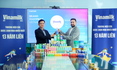Vinamilk có 5 nhãn hàng thuộc top 10 thương hiệu sữa được chọn mua nhiều nhất