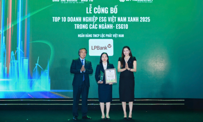 LPBank – Ngân hàng Việt Nam đầu tiên được vinh danh “Lãnh đạo xanh” Châu Á