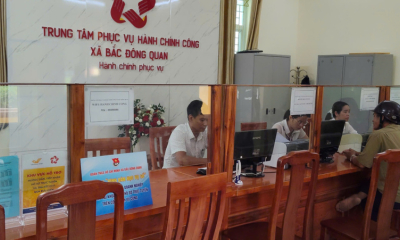 Hưng Yên: Trung tâm Hành chính công xã Bắc Đông Quan vận hành thông suốt trong những ngày đầu thực hiện chính quyền hai cấp