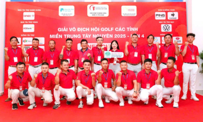 Hội Golf Gia Lai xuất sắc giành ngôi vô địch giải miền Trung - Tây Nguyên 2025