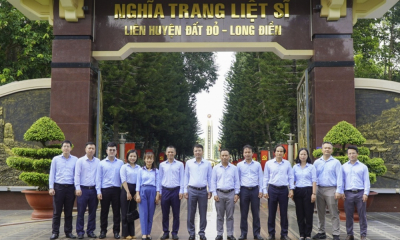 PV GAS SE dâng hương tưởng niệm các anh hùng liệt sĩ