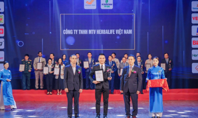 Herbalife Việt Nam đạt Chứng nhận Top 10 nhãn hiệu nổi tiếng Việt Nam