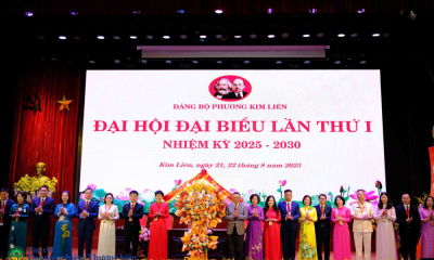 Đại hội Đại biểu Đảng bộ phường Kim Liên lần thứ I: Dấu mốc cho chặng đường phát triển mới