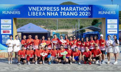 Vietlott khẳng định dấu ấn tại VnExpress Marathon Libera Nha Trang 2025