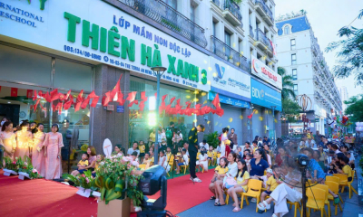 Lễ khai giảng năm học 2025 – 2026 tại Lớp mầm non độc lập Thiên Hà Xanh