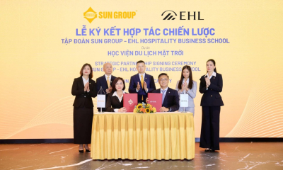 Sun Group hợp tác với Tập đoàn giáo dục hàng đầu Thế giới đến từ Thụy Sĩ, phát triển Học viện đào tạo Du lịch quốc tế đẳng cấp tại Việt Nam
