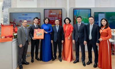 Dấu ấn SHB tại triển lãm '80 năm Hành trình Độc lập - Tự do - Hạnh phúc'