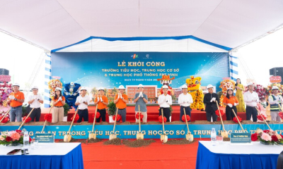 Ecopark và FPT khởi công tổ hợp giáo dục liên cấp tại đại đô thị Eco Central Park