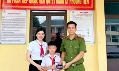 Cậu học trò nhỏ với trái tim trong sáng