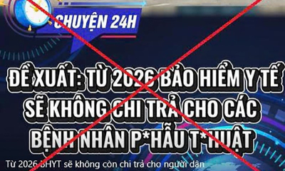 Cảnh báo tin giả về chính sách bảo hiểm y tế