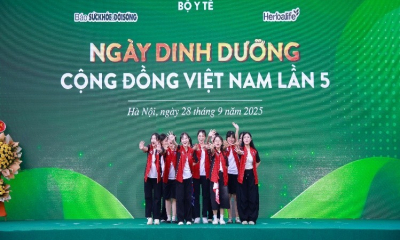 Herbalife Việt Nam đồng hành cùng Báo Sức khỏe & Đời sống tổ chức “Ngày Dinh Dưỡng Cộng Đồng Việt Nam” lần thứ 5 tại Hà Nội