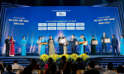 Sheraton Grand Danang Beach Resort & SPA được vinh danh TOP 10 khách sạn 5 sao tốt nhất Việt Nam 2025