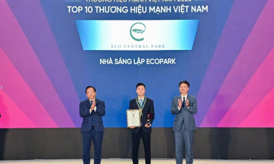 Nhà sáng lập Ecopark là Thương hiệu mạnh Việt Nam 2025