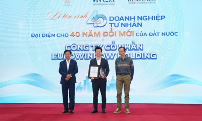 Eurowindow Holding điểm danh Top 40 doanh nghiệp tư nhân tiêu biểu sau 40 năm Đổi mới đất nước