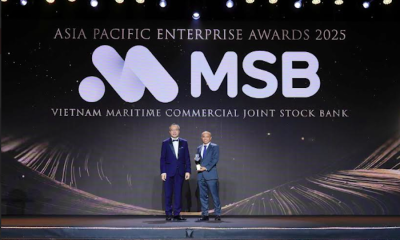 Ngân hàng MSB giành cú đúp giải thưởng tại APEA 2025