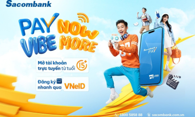 Sacombank (STB) có thông báo đặc biệt đến nhóm khách hàng từ 15 tuổi