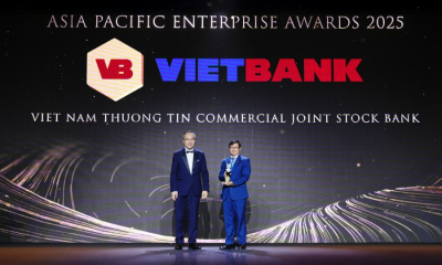 Vietbank nhận giải thưởng doanh nghiệp xuất sắc châu Á 2025