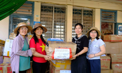 Tạp chí Doanh nghiệp và Thương hiệu nông thôn chung tay giúp đỡ bà con vùng lũ