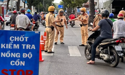 Xử lý 1.294 trường hợp vi phạm nồng độ cồn trong ngày đầu toàn quốc ra quân